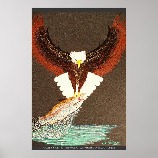 Egale, die Forellen fangen Poster (Vorne)