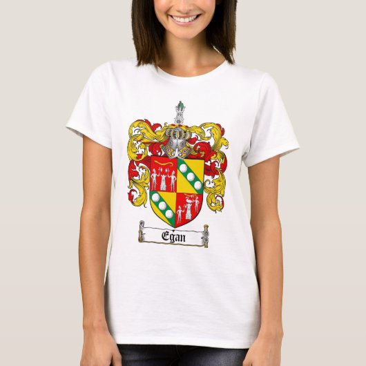EGAN FAMILIENWAPPEN - EGAN WAPPEN T-Shirt (Vorderseite)