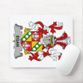 Egan Familienwappen Mousepad (Mit Mouse)