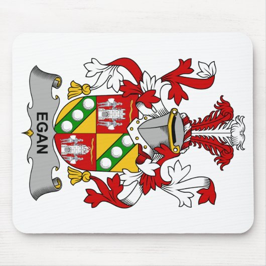 Egan Familienwappen Mousepad (Vorne)