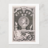 Egbert (d.839) König der Westsächsische, Erster Mo Postkarte (Vorderseite)