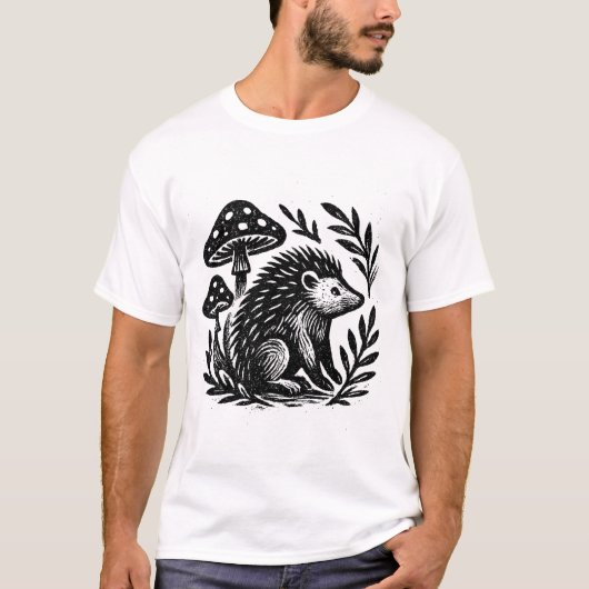 Egel/Hedgehog T-Shirt (Vorderseite)