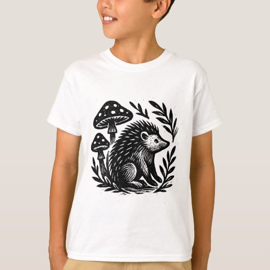 Egel/Hedgehog T-Shirt (Vorderseite)