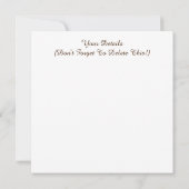 EGELGEBURT KARTE (Rückseite)