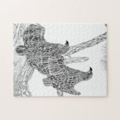 EGELHARRIET + M ZUHAUSE STRONT ZU EINEM GROSSEN EG PUZZLE (Horizontal)