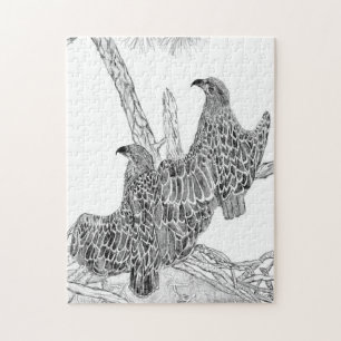 EGELHARRIET + M ZUHAUSE STRONT ZU EINEM GROSSEN EG PUZZLE