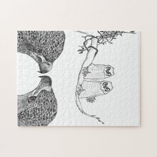 EGELN HARRIET + M ZUHAUSE STRONGER GEBEN KEINEN HE PUZZLE (Horizontal)