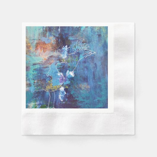 Egendesign servette serviette (Vorderseite)