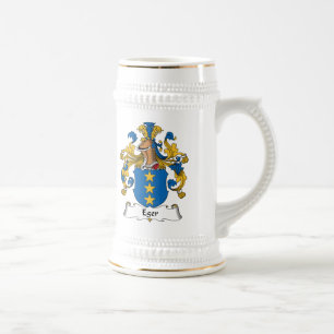 Eger Familienwappen Bierglas