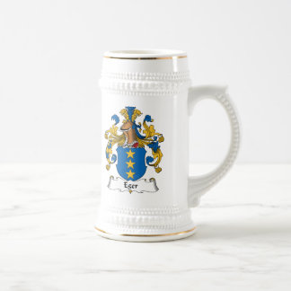 Eger Familienwappen Bierglas