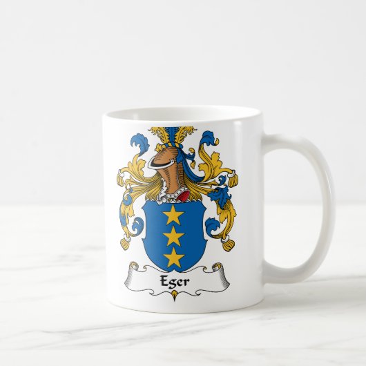 Eger Familienwappen Kaffeetasse (Rechts)