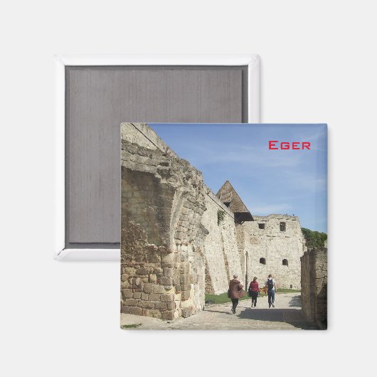 Eger Magnet (Vorderseite/Rückseite)