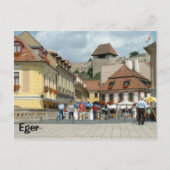 Eger Postkarte (Vorderseite)