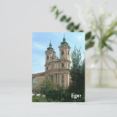 Eger Postkarte (Stehend Vorderseite)