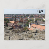 Eger Postkarte (Vorderseite)