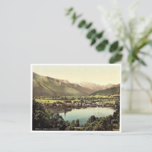 Egern, Tegernsee, Oberbayern, Deutschland classic Postkarte (Stehend Vorderseite)