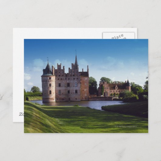 Egeskov Castle, Dänemark Postkarte (Vorne/Hinten)