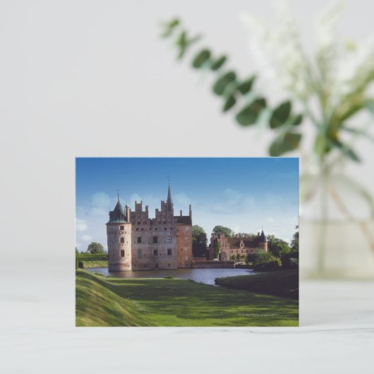 Egeskov Castle, Dänemark Postkarte (Stehend Vorderseite)