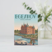 Egeskov-Schloss-Postkarte Postkarte (Stehend Vorderseite)