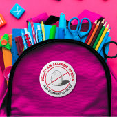 Egg Allergisches Abzeichen Button