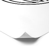 Egg Beater Funny Boxing Puff Poster (Ecke)