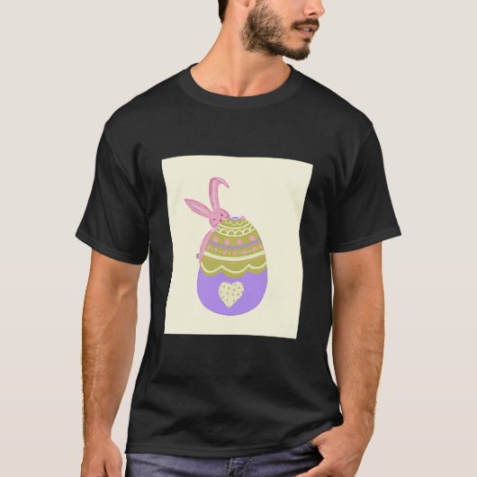 Egg Bunny Rabbit Oster T-Shirt (Vorderseite)