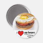 Egg Burgers Magnet (Vorderseite/Rückseite)