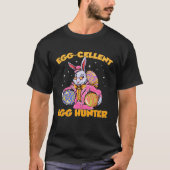 Egg cellent Egg Hunter  Bunny Easter Day For Boys  T-Shirt (Vorderseite)