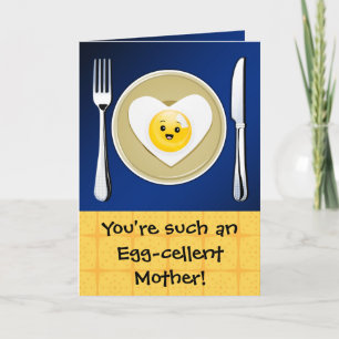 Egg-cellent Kawaii Mother's Day Greeting Karte