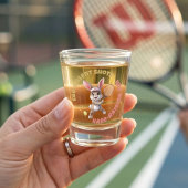Egg-Cellent Shots Hare-Raising Fun - Tennis Bunny  Schnapsglas