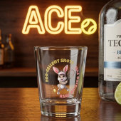 Egg-Cellent Shots Hare-Raising Fun - Tennis Bunny  Schnapsglas