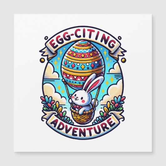 Egg-Citing Adventure Magnetkarte (Vorderseite)