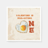 EGG-CITING BBQ BABY BIRTHDAY SERVIETTE (Vorderseite)