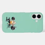 EGG CRACKED GYM FREAK Case-Mate iPhone HÜLLE (Rückseite (Horizontal))
