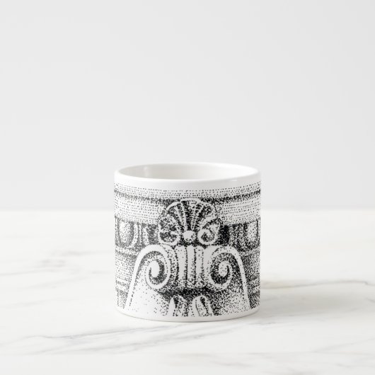 EGG & DART Espresso Cup Espressotasse (Vorderseite)