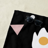 Egg Dinner Moon Confetti Muster Strandtuch (Beispiel)