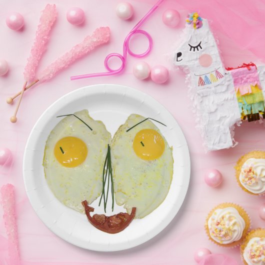 EGG FACE LARGE PAPPTELLER (Party)