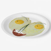 EGG FACE LARGE PAPPTELLER (Schrägansicht)