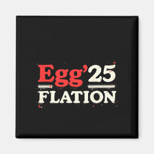 Egg Flation 25 Lustiges Ostern Wirtschaft T-Shirt Magnet