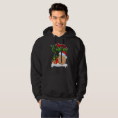 Egg Food Xmas Decorations Santa Egg Christmas Hoodie (Vorne ganz)