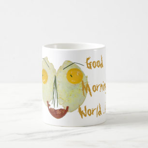 EGG-GESICHT KAFFEETASSE