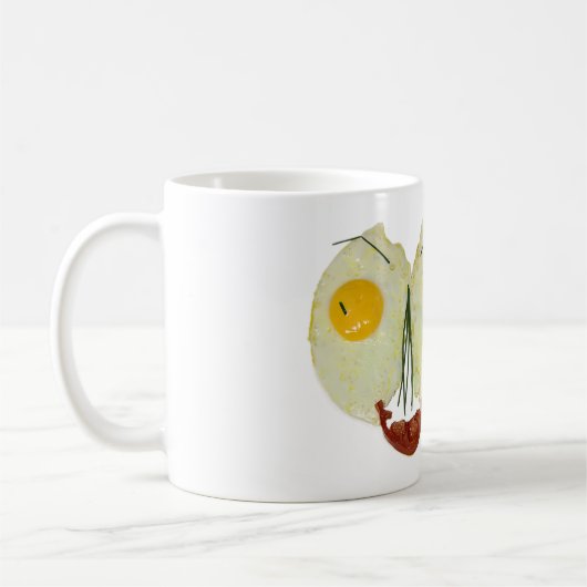 EGG-GESICHT KAFFEETASSE (Links)
