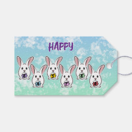 Egg Gestaltete Osterkaninchen Geschenkanhänger