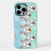 Egg Gestaltete Osterkaninchen iPhone Hülle (Rückseite)