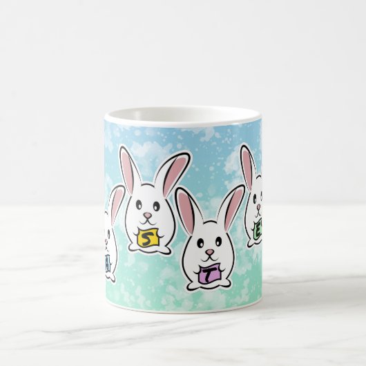 Egg Gestaltete Osterkaninchen Kaffeetasse (Mittel)