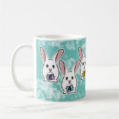 Egg Gestaltete Osterkaninchen Kaffeetasse (Links)