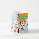 Egg Gestaltete Osterkaninchen Kaffeetasse (Mittel)