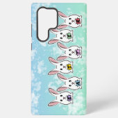 Egg Gestaltete Osterkaninchen Samsung Galaxy Hülle (Rückseite)