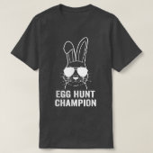 Egg Hunt Champion Bunny Oaster Eggs T-Shirt (Design vorne)