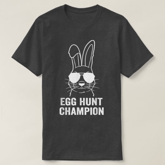 Egg Hunt Champion Bunny Oaster Eggs T-Shirt (Design vorne)